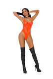 Elegant Memories Neon Orange Crochet Teddy 82490