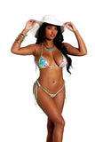 Elegant Memories Tie Dye 2 Pc Swimwear Set 82491