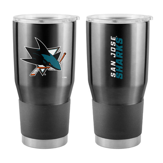 San Jose Sharks 30oz Gameday Stainless Tumbler - Logo Brands - Flyclothing LLC
