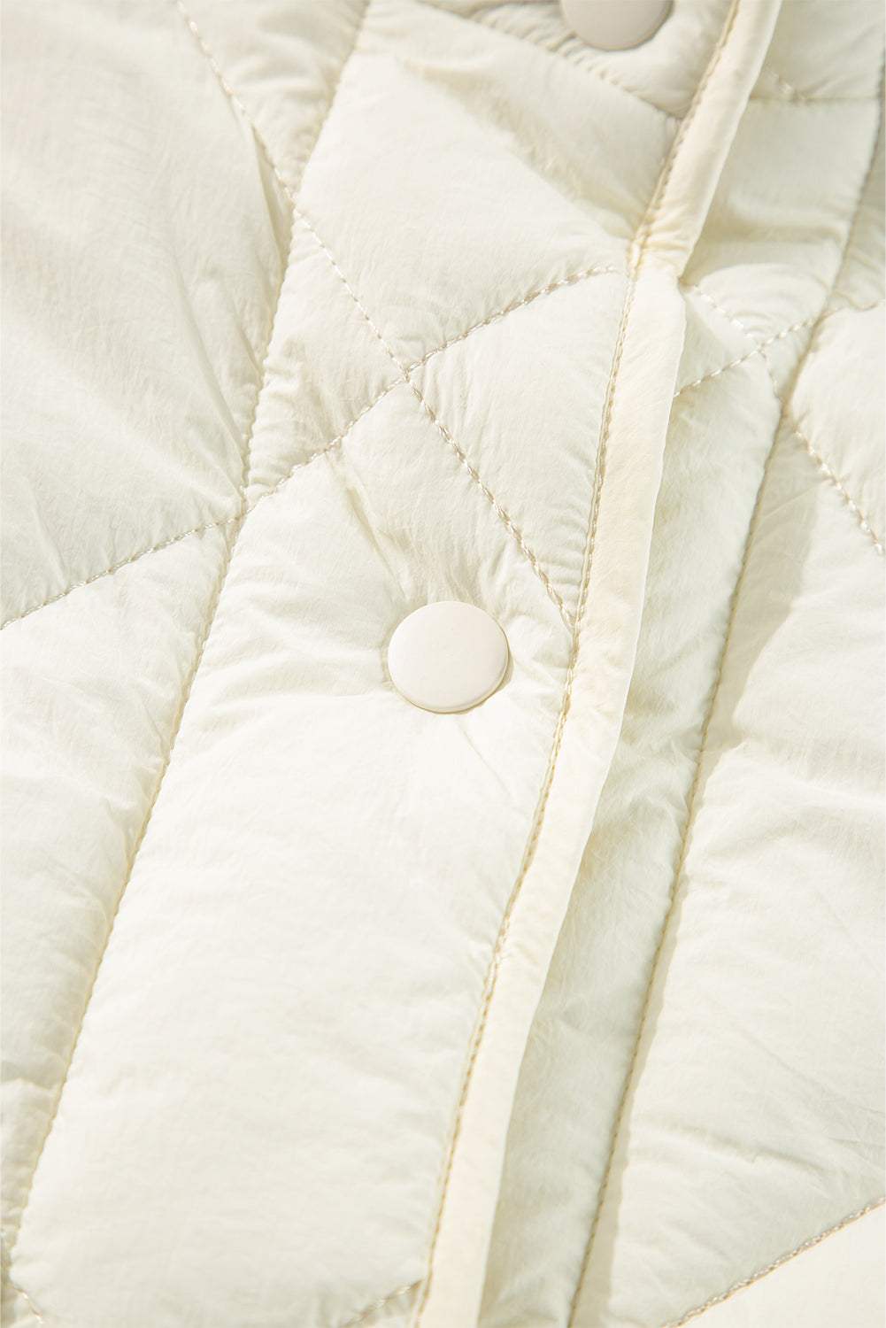 Snap Down Texture Vest Coat with Pockets - Trendsi - Flyclothing LLC