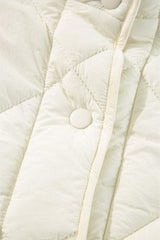 Snap Down Texture Vest Coat with Pockets - Trendsi - Flyclothing LLC