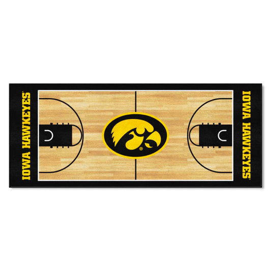Iowa Hawkeyes Court Runner Rug - 30in. x 72in. - Iowa
