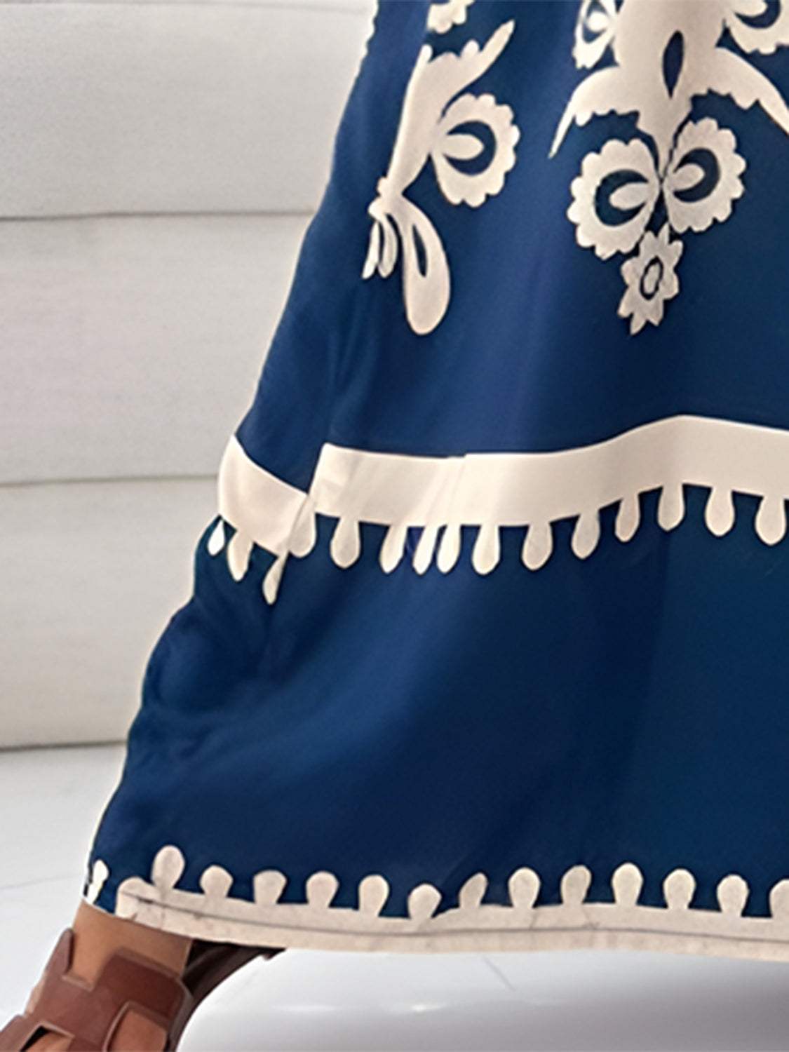 Printed Spaghetti Strap Sleeveless Maxi Dress - Trendsi - Flyclothing LLC