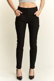 ADORA High Waist Skinny Pants - Trendsi