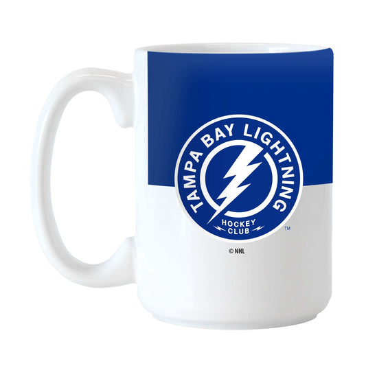 Tampa Bay Lightning Color Block 15 oz Sublimated Mug - Logo Brands - Flyclothing LLC