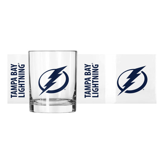 Tampa Bay Lightning 14oz Gameday Rocks Glass - Logo Brands - Flyclothing LLC