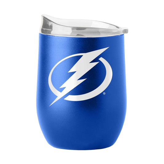 Tampa Bay Lightning 16oz Flipside Powder Coat Curved Bev - Logo Brands - Flyclothing LLC