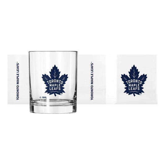 Toronto Maple Leafs 14oz Gameday Rocks Glass - Logo Brands - Flyclothing LLC