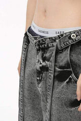 Wide Leg Jeans with Pockets - Trendsi - Flyclothing LLC