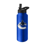 Vancouver Canucks 34oz Logo Quencher Bottle - Logo Brands - Flyclothing LLC