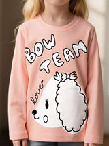 Children's Cute Dog Long Sleeve T-Shirt - Trendsi - Flyclothing LLC