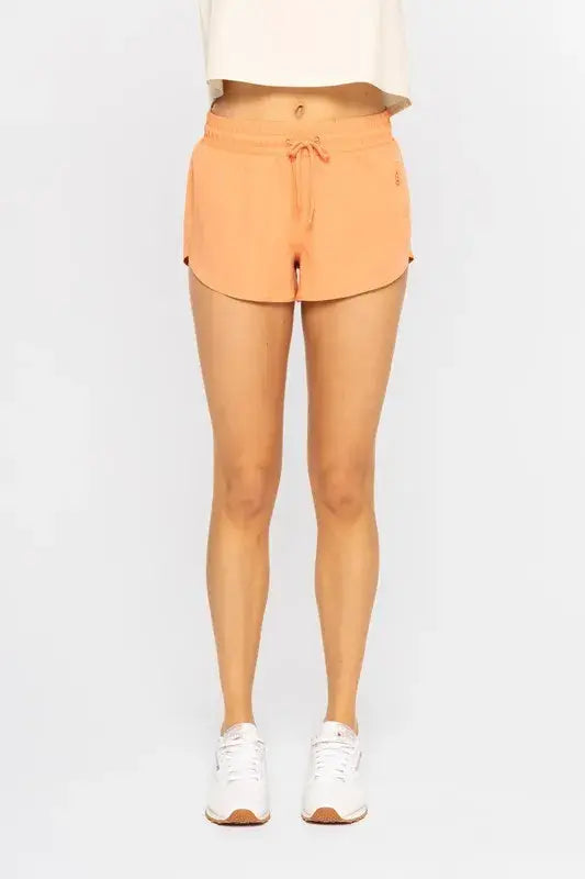 MONO B Drawcord Mini Shorts - Trendsi - Flyclothing LLC