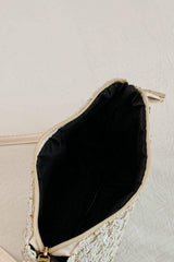 Woven Removable Strap Shoulder Bag - Trendsi - Flyclothing LLC