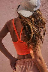 Scoop Neck Active Tank - Trendsi - Flyclothing LLC