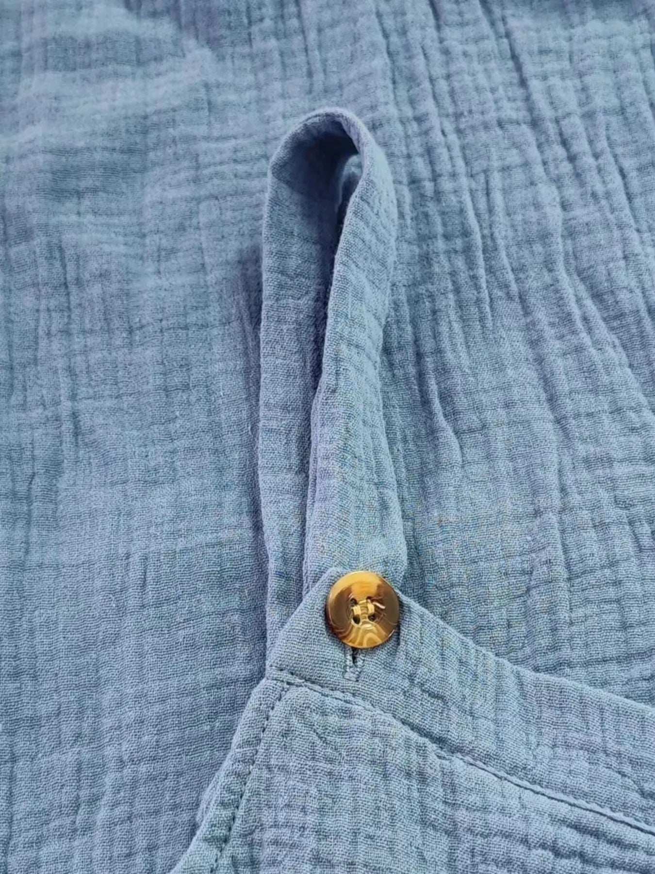 Full Size Casual Wide Leg Textured Overalls Plus Size - Trendsi - Flyclothing LLC