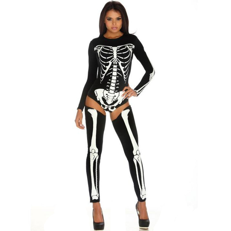 Halloween Cosplay Costume Skull Zombie Uniform - My Store - Flyclothing LLC