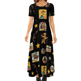 Baha Ranch Vintage Cowgirl Collage Western Dress - Baha Ranch Western Wear - Flyclothing LLC
