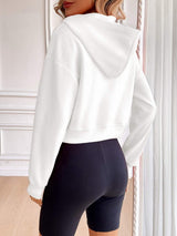Ivy Lane Zip Up Dropped Shoulder Hooded Jacket - Trendsi - Flyclothing LLC