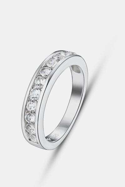 Moissanite 925 Sterling Silver Ring - Trendsi - Flyclothing LLC