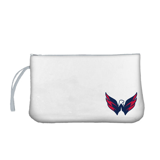 Washington Capitals Clear Wristlet - Logo Brands - Flyclothing LLC