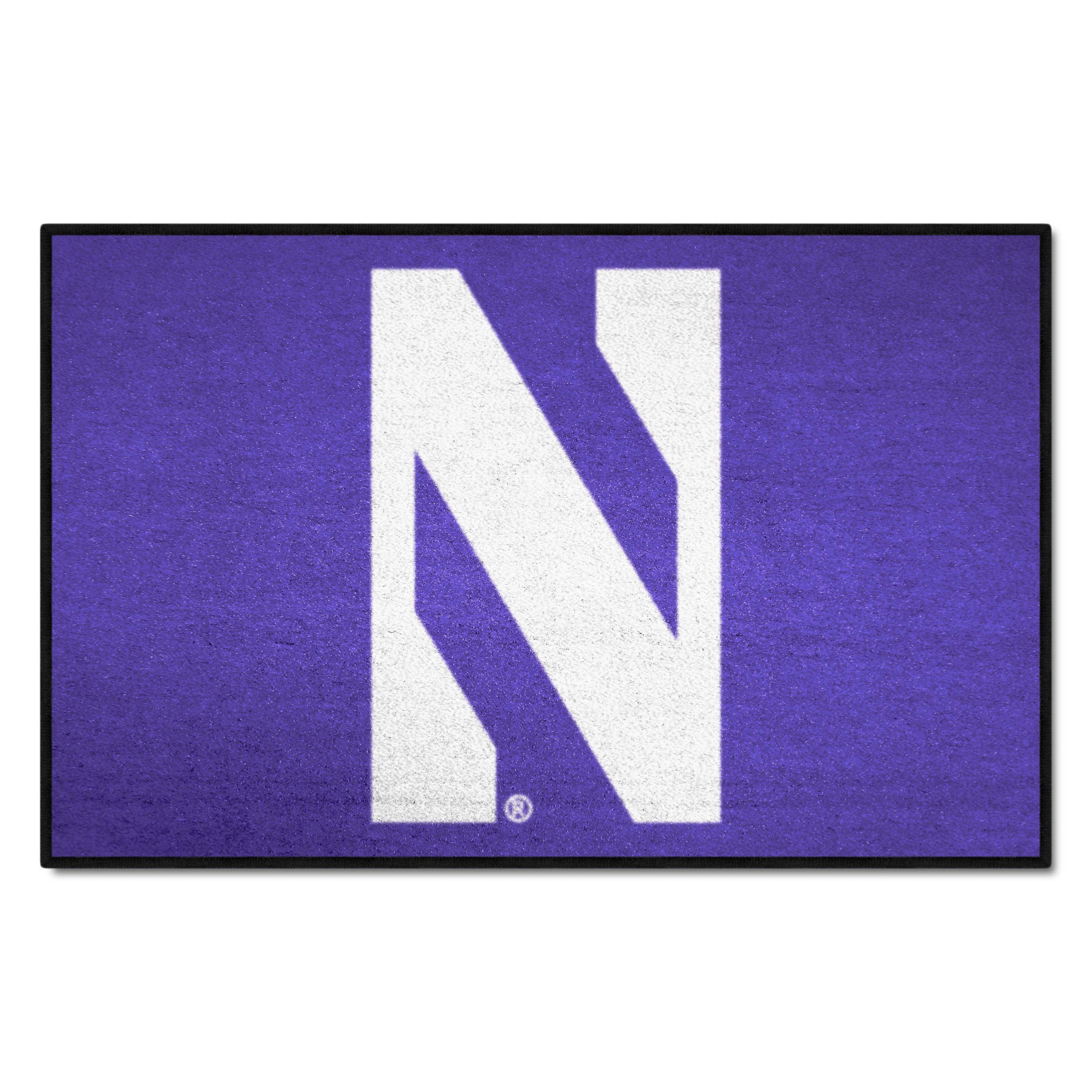 Northwestern Wildcats Starter Mat Accent Rug - 19in. x 30in. - Northwestern