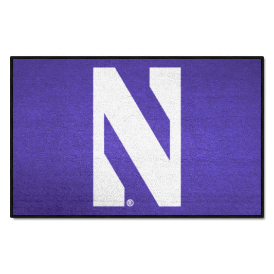 Northwestern Wildcats Starter Mat Accent Rug - 19in. x 30in. - Northwestern