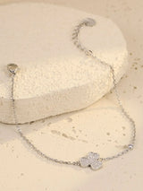 Stainless Steel Zircon Bracelet - Trendsi - Flyclothing LLC