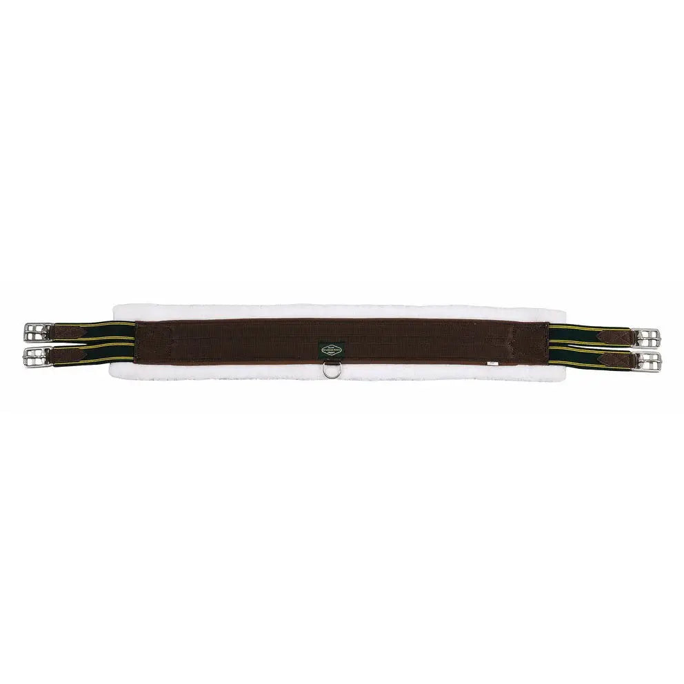Henri de Rivel Synthetic Fleece Girth-Brown - Breeches.com - Flyclothing LLC