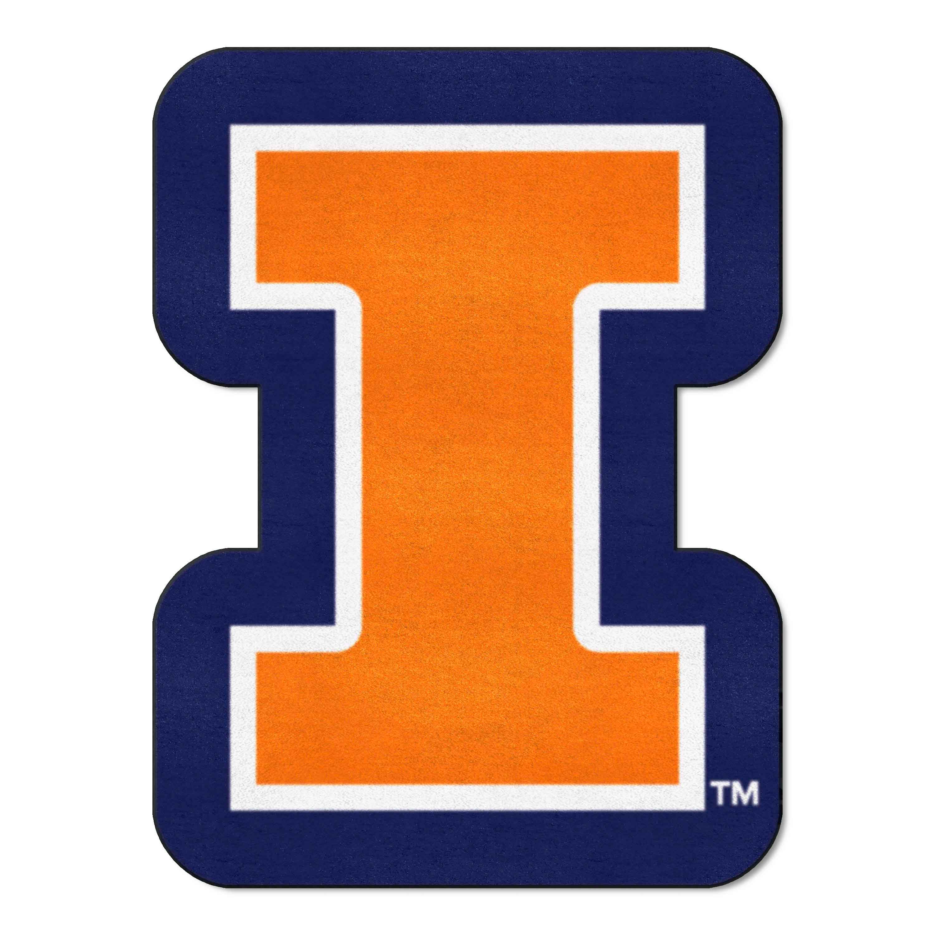 Illinois Illini Mascot Rug - Illinois