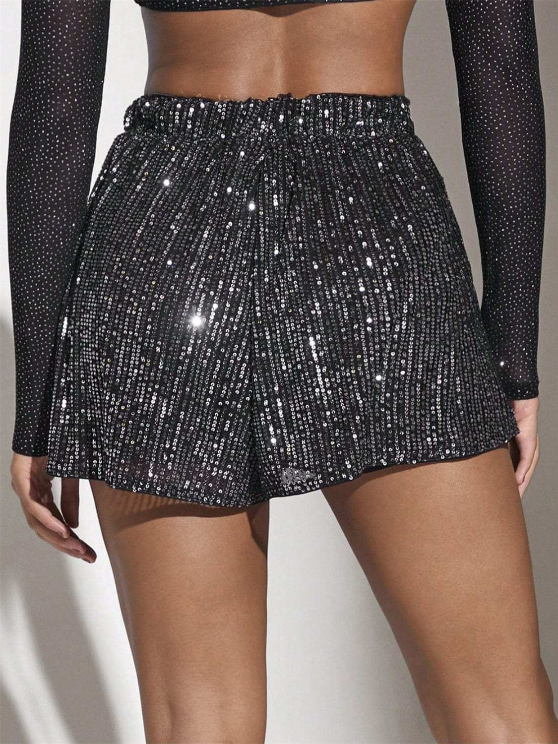 Sequin Mini Skirt - Trendsi - Flyclothing LLC