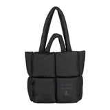 Le Moyne College Black Puff Tote - Logo Brands - Flyclothing LLC