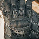 Mens Full Finger Gloves - Unik Just for Bikers - Flyclothing LLC