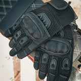 Mens Full Finger Gloves - Unik Just for Bikers - Flyclothing LLC