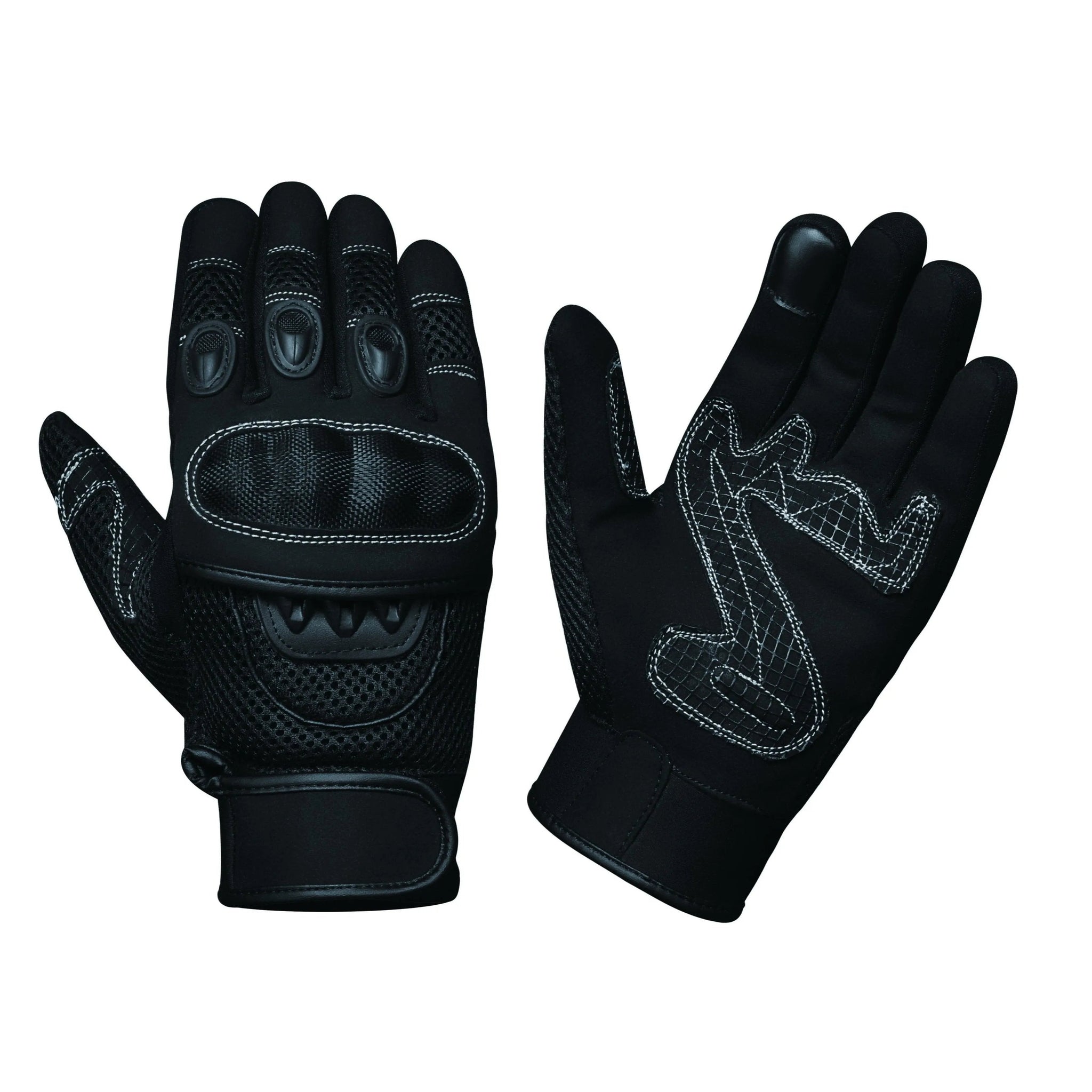 Mens Full Finger Gloves - Unik Just for Bikers - Flyclothing LLC