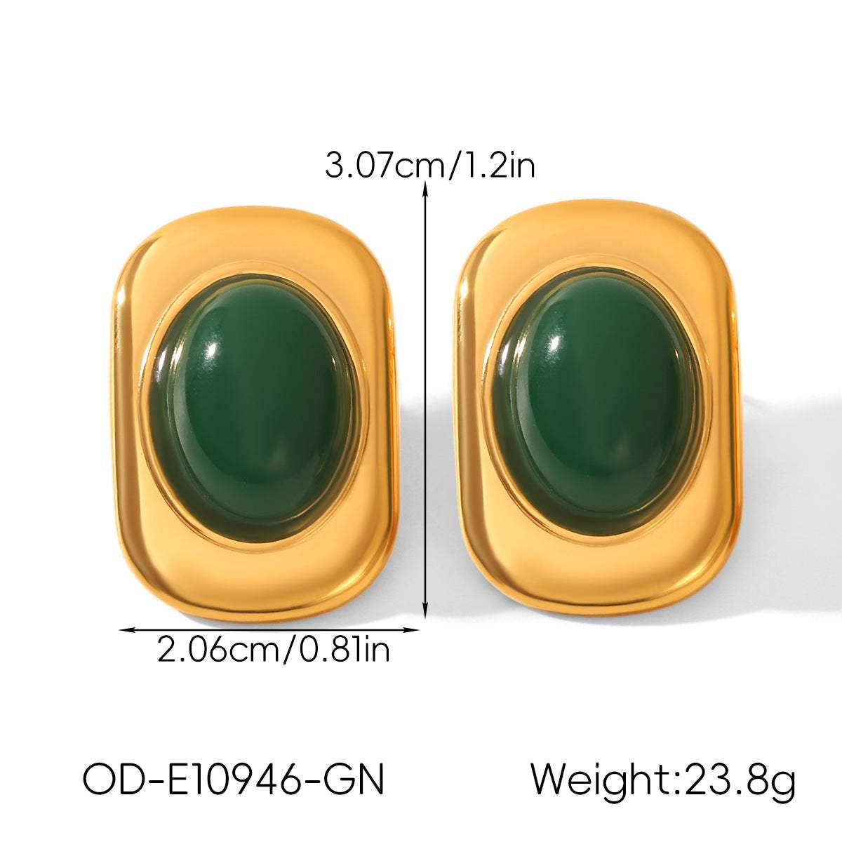 Vintage Personalized Non-fading Titanium Steel Earrings For Women - My Store - Flyclothing LLC