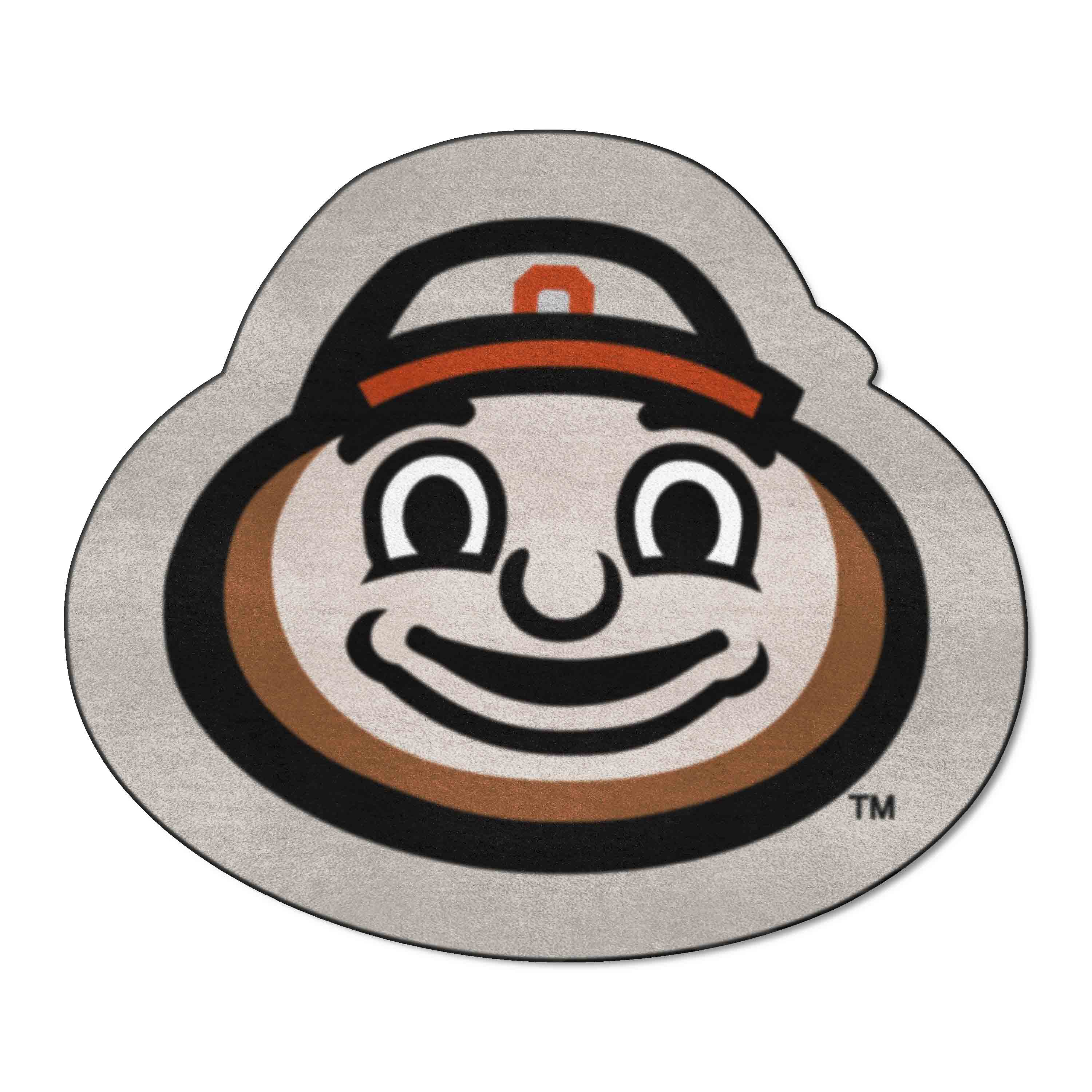Ohio State Buckeyes Mascot Rug, Brutus - Ohio State