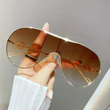 Gradient Aviator Sunglasses - Trendsi - Flyclothing LLC