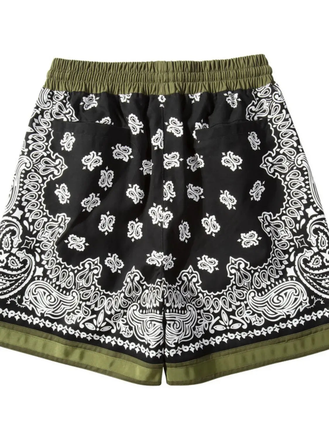 Men's Drawstring Printed Shorts with Pockets - Trendsi - Flyclothing LLC