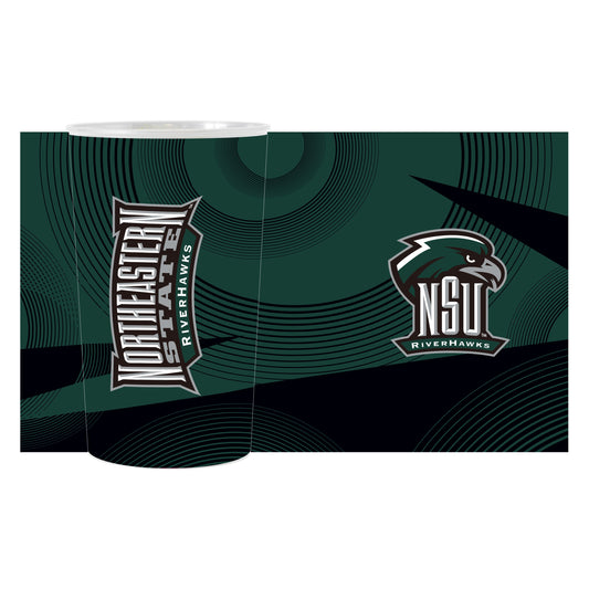 Northeastern State Geometric Hardwall Cup 4 Pack