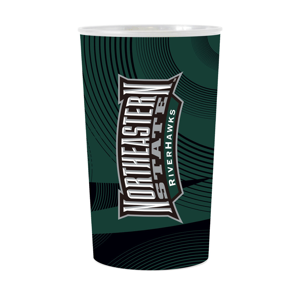 Northeastern State Geometric Hardwall Cup 4 Pack