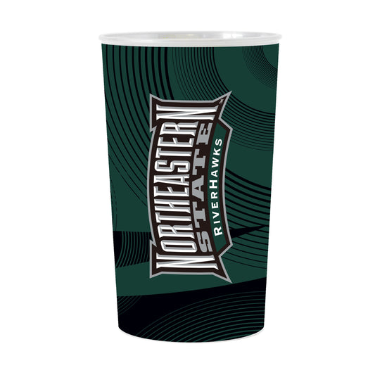Northeastern State Geometric Hardwall Cup 4 Pack