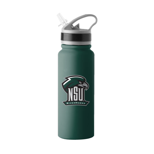 Northeastern State 25oz Logo Stainless Single Wall Flip Top Bottle