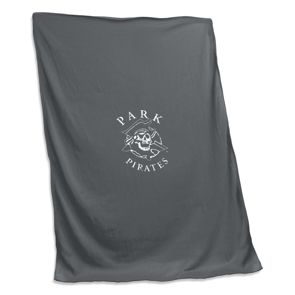 Park U Charcoal Sweatshirt Blanket (Screened) - Logo Brands - Flyclothing LLC