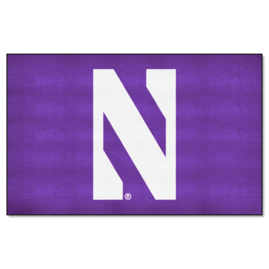 Northwestern Wildcats Ulti-Mat Rug - 5ft. x 8ft. - Northwestern