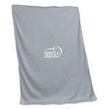 Southeastern Oklahoma State Gray Sweatshirt Blanket (Screened) - Logo Brands - Flyclothing LLC