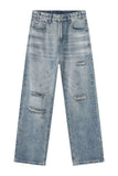 Men's Distressed Jeans with Pockets - Trendsi - Flyclothing LLC
