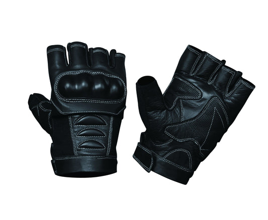 8375.00 - Mens Fingerless Leather Gloves