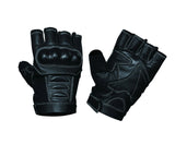 Openhand - Men's Leather Motorcycle Fingerless Gloves - Unik Just for Bikers - Flyclothing LLC