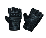 8375.00 - Mens Fingerless Leather Gloves - Unik Just for Bikers - Flyclothing LLC