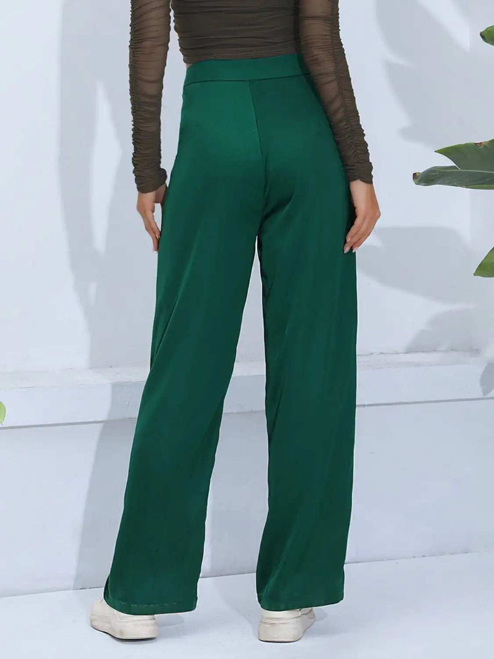 Wide Leg Pants - Trendsi - Flyclothing LLC